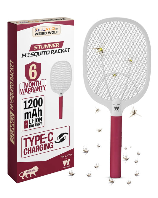 Heavy Duty Mosquito Racket Bat